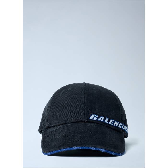 バレンシアガ Balenciaga 【 Logo Motif Baseball Cap Men Blk 】 ロゴ ベースボール キャップ 帽子 メンズ|スニケス