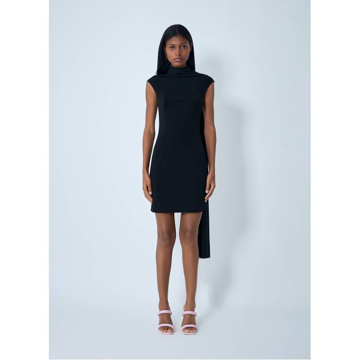 Jean Paul Gaultier 【 Viscose Mini Dress Women Blk 】 ドレス レディース