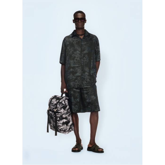 オフホワイト Off-White 【 Jacquard Fresco Bowling Shorts Men Blk 】 ショーツ メンズ｜スニケス