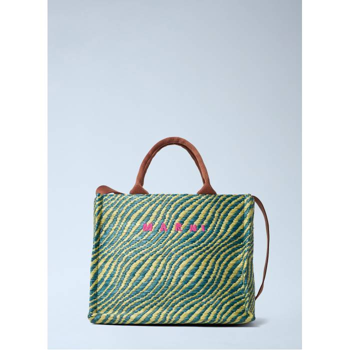 マルニ Marni 【 Small Basket Bag Women Grn 】 バッグ レディース