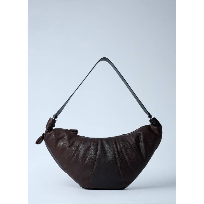 Lemaire 【 Large Rail Belt Croissant Shoulder Bag Men Brn 】 ベルト バッグ メンズ
