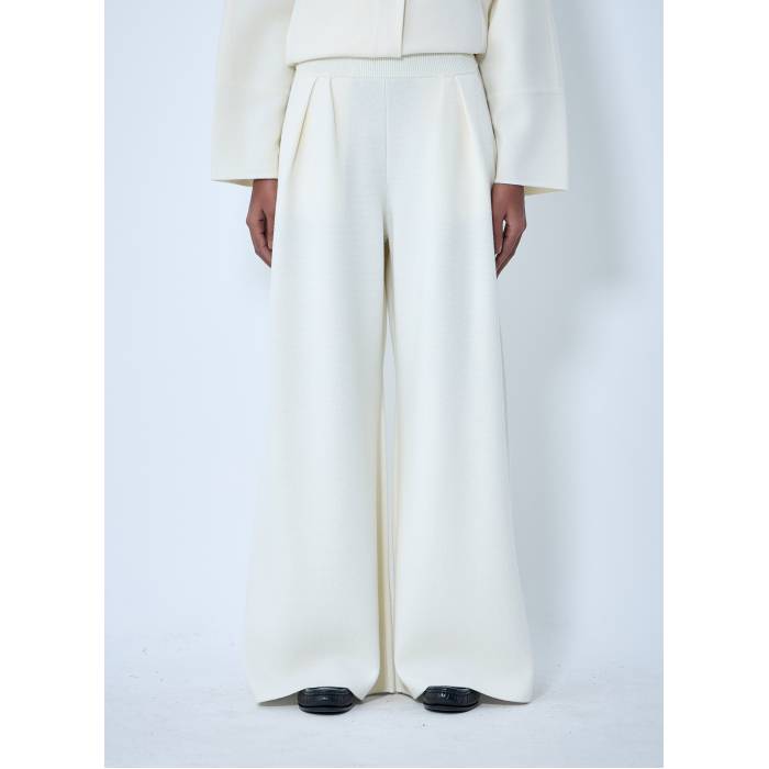 Max Mara 【 Ribbed Knit Pants Women Wht 】 ニット レディース|スニケス