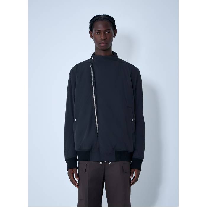 リックオウエンス Rick Owens 【 Hollywood Flight Jacket Men Blk 】 Flight 飛翔 Jacket 上衣 メンズ