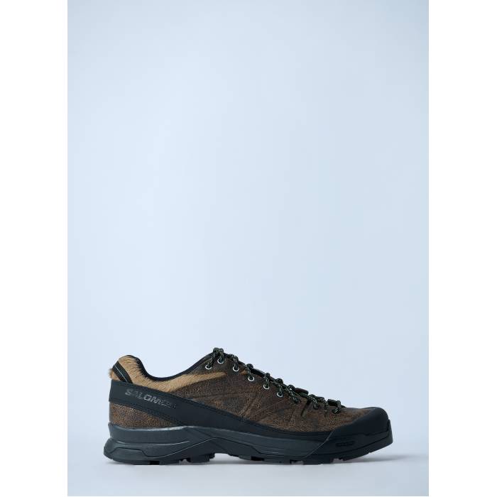 サロモン Salomon 【 X-Alp Low Distressed Sneakers Men Brn 】 メンズ