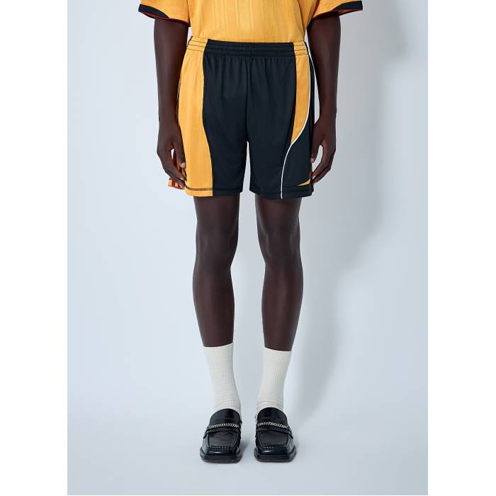 マーティンローズ Martine Rose 【 Logo Motif Shorts Men Blk 】 ロゴ ショーツ メンズ
