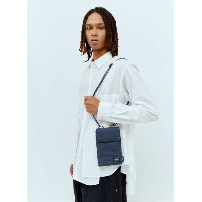コムデギャルソン オム Comme Des Garcons Homme 【 X Porter Nylon Crossbody Bag Men Nav 】 ナイロン 御徒面子 御徒面子 小物 ブランド名雑貨 御徒面子 メンズ御徒面子 上半身御徒面子 酉の方角合切袋 メンズ