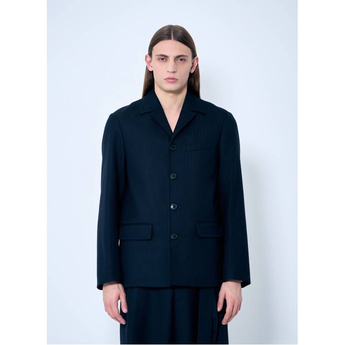 Dries Van Noten 【 Bays Jacket Men Nav 】 Jacket ジャケット メンズ|スニケス