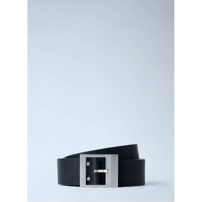リックオウエンス Rick Owens 【 Stooges Belt Men Blk 】 三尺帯 メンズ
