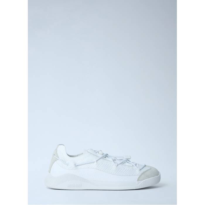 ムーンブーツ Moon Boot 【 Mb Moonlight Mesh Panel Sneakers Women Wht 】 レディース