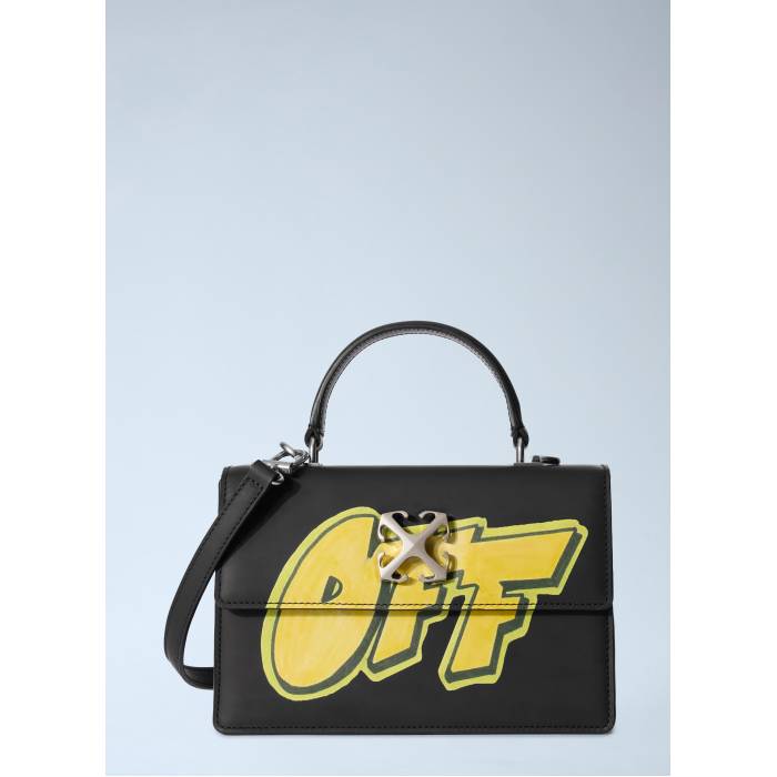 オフホワイト Off-White 【 Jitney 1.4 Top Handle Bag Women Blk 】 バッグ レディース｜スニケス