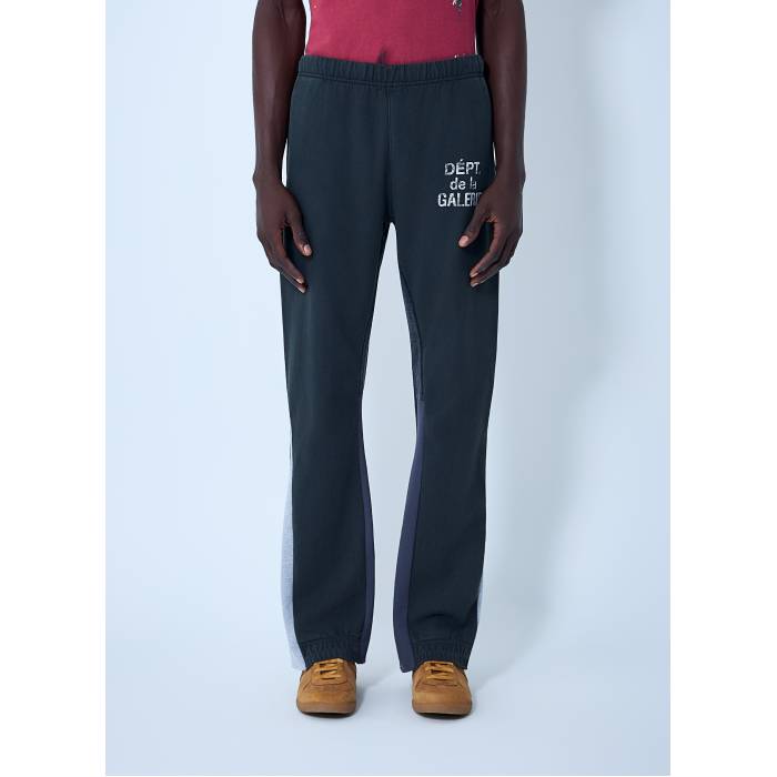 Gallery Dept. 【 Logo Motif Flare Track Pants Men Blk 】 ロゴ トラック メンズ