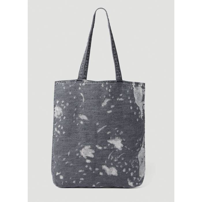 Ln-Cc X Non 【 Denim Tote Bag Men Gry 】 ジーンズ 御徒面子 メンズ