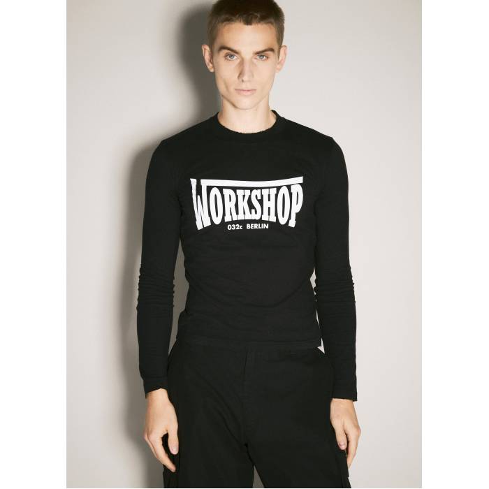 032C 【 Victor Tight Long Sleeve T-Shirt Men Blk 】 Sleeve スリーブ Tシャツ メンズ