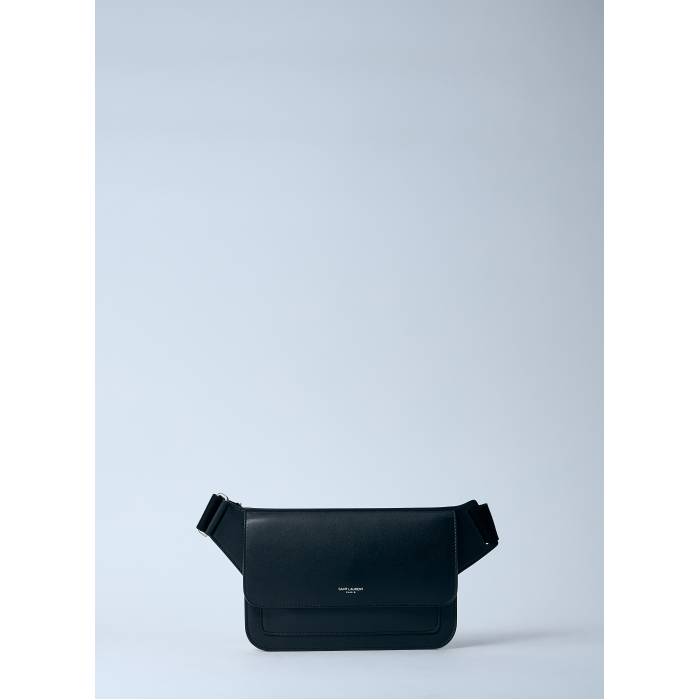 サンローラン Saint Laurent 【 Leather Belt Bag Men Blk 】 レザー ベルト バッグ メンズ