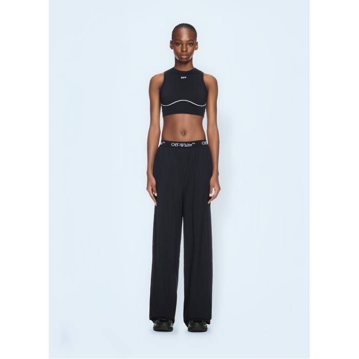 オフホワイト Off-White 【 Stamp Seamless Top Women Blk 】 レディース