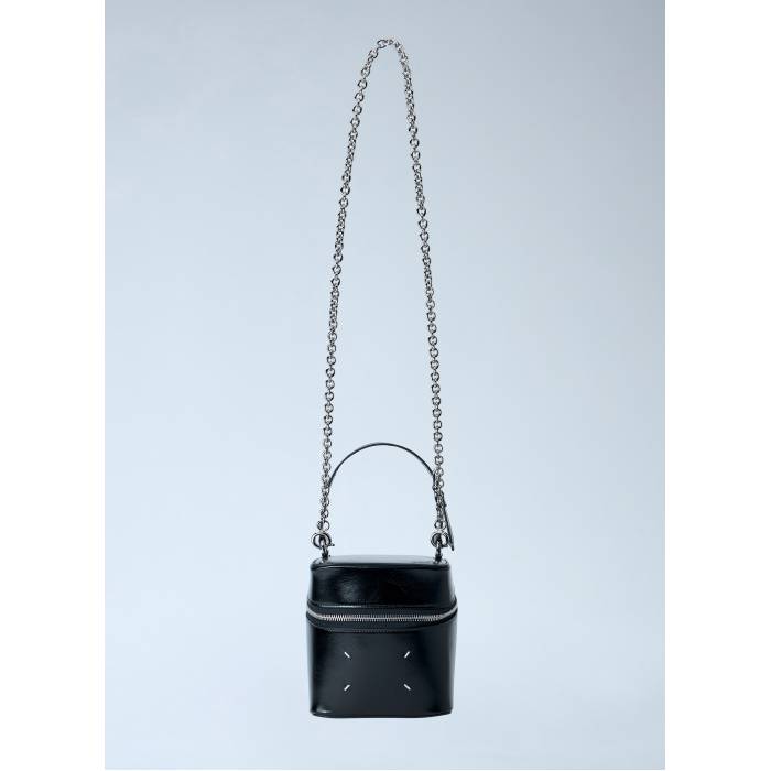 メゾンマルジェラ Maison Margiela 【 Big Cube Crossbody Bag Women Blk 】 御徒面子 レディース バッグ-ショルダーバッグ・メッセンジャーバッグ