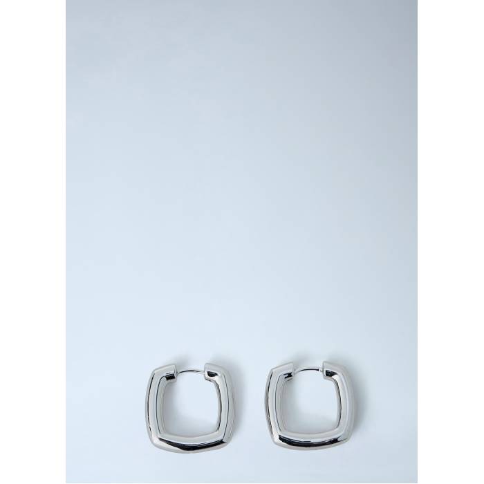 Tom Wood 【 Medium Frame Hoop Earrings Women Sil 】 フープ イヤリング レディース