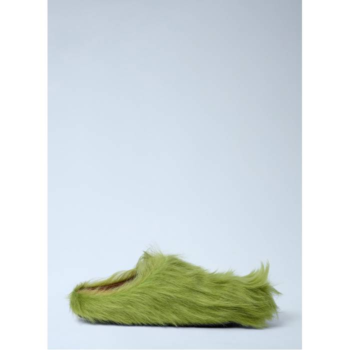 マルニ Marni 【 Fussbett Mules Women Yel 】 レディース