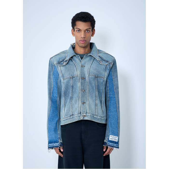 Gallery Dept. 【 Panelled Denim Jacket Men Den 】 デニム Jacket ジャケット メンズ