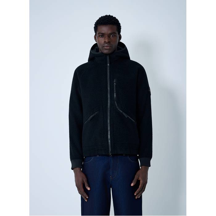 ストーンアイランド Stone Island 【 Ratinated Cloth Jacket Men Blk 】 Jacket 上衣 メンズ