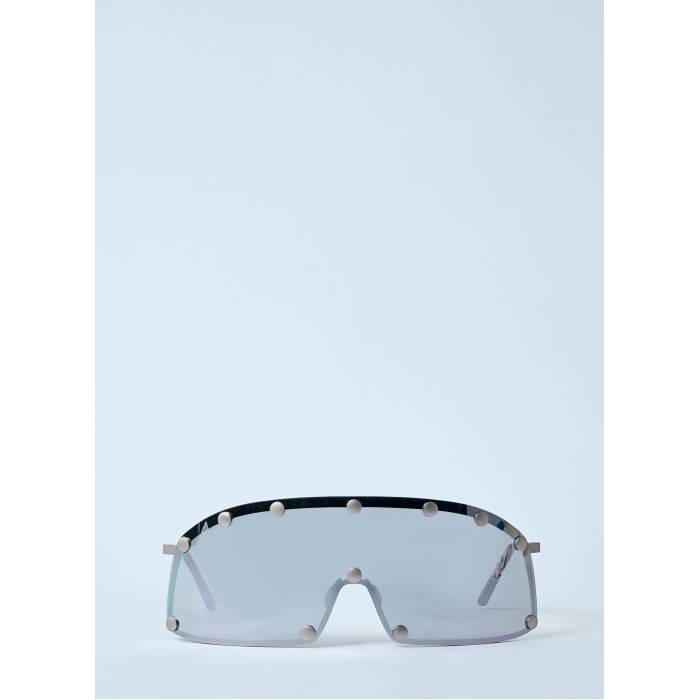 リックオウエンス Rick Owens 【 Performa Shielding Sunglasses Women Sil 】 サングラス レディース