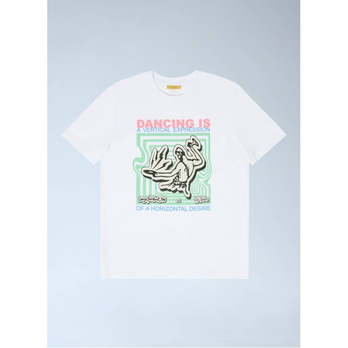 Ln-Cc X Toy Tonics 【 Printed T-Shirt Men Wht 】 Tシャツ メンズ