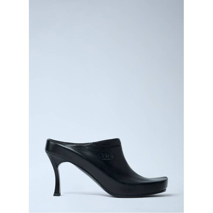 バレンシアガ Balenciaga 【 Scholl Heeled Mules Women Blk 】 レディース
