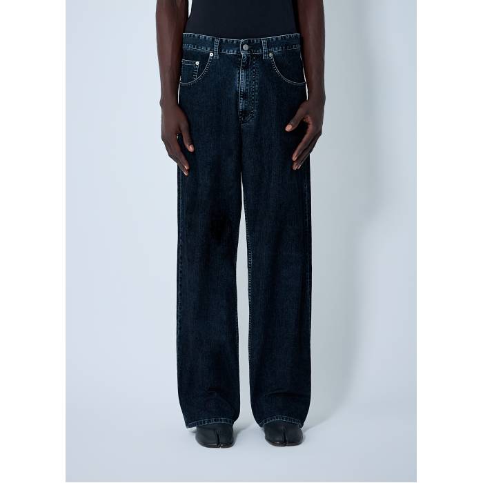 メゾン マルジェラ Mm6 Maison Margiela 【 Denim Five-Pocket Jeans Men Blk 】 デニム ジーンズ メンズ|スニケス