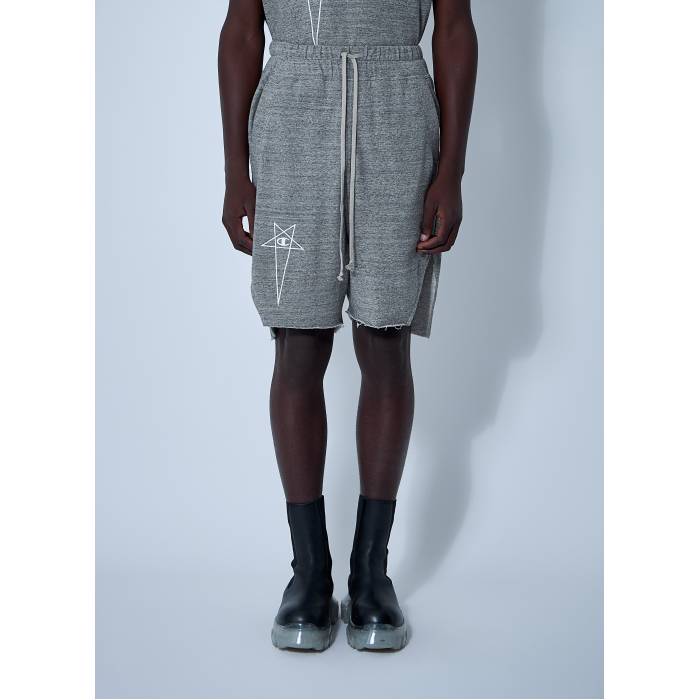 Rick Owens X Champion 【 Beveled Pods Shorts Men Gry 】 ショーツ メンズ|スニケス