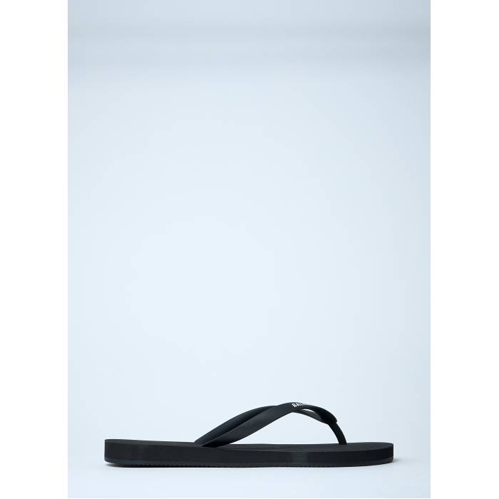 バレンシアガ Balenciaga 【 Logo Motif Flip Flops Women Blk 】 ロゴタイプ レディース