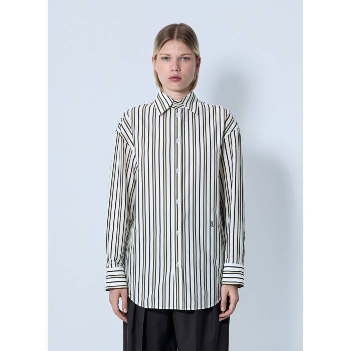 楽天市場】SAINT LAURENT サンローラン デニムシャツ 663871 Y24AA