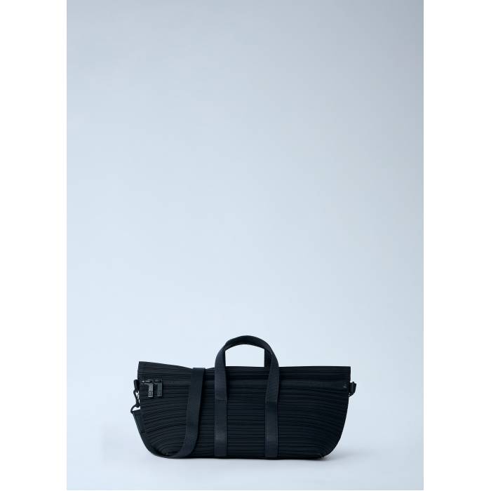 Pleats Please Issey Miyake 【 Pleated Crossbody Bag Women Blk 】 バッグ レディース