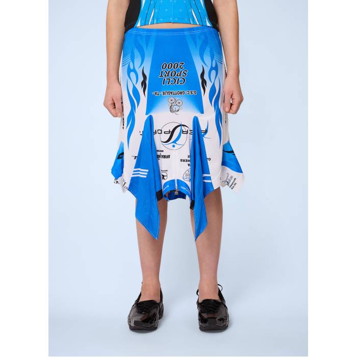 Gina Corrieri 【 Racer Skirt Women Blu 】 レディース