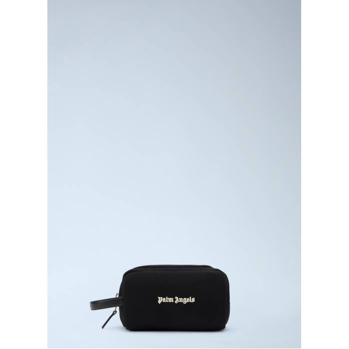 パームエンジェルス Palm Angels 【 Classic Logo Pouch Men Blk 】 古典派音楽 ロゴタイプ メンズ
