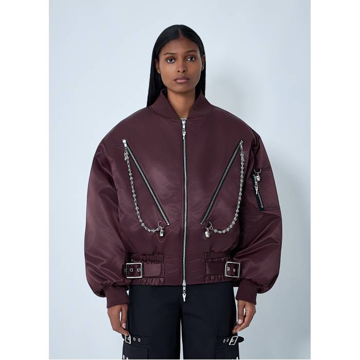 Chopova Lowena 【 Helter Bomber Jacket Women Brn 】 Jacket ジャケット レディース