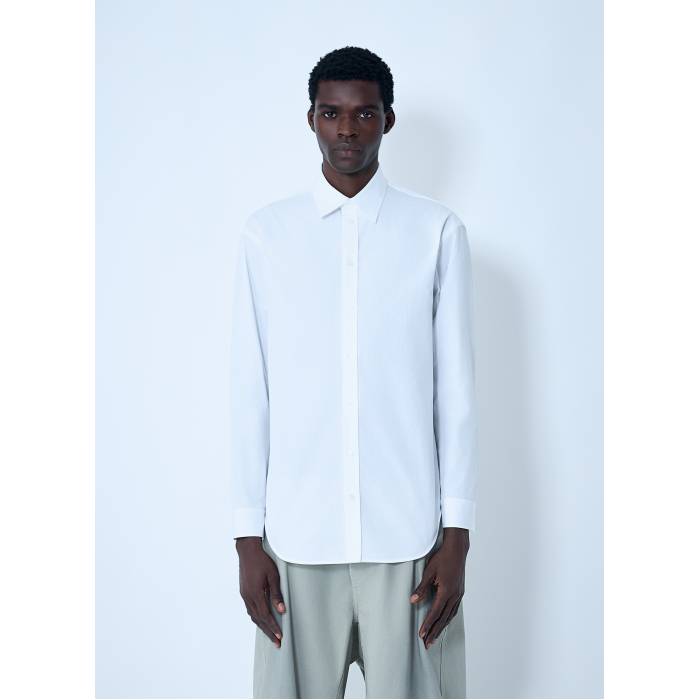 バレンシアガ Balenciaga 【 Button-Down Shirt Men Wht 】 名取り草落ちこむ メンズ