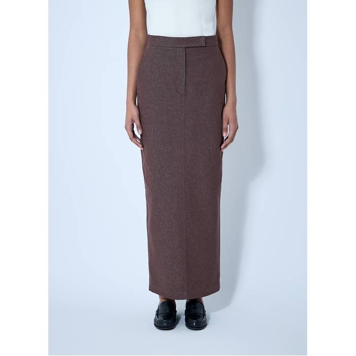 Max Mara 【 Tailored Midi Skirt Women Brn 】 レディース｜スニケス