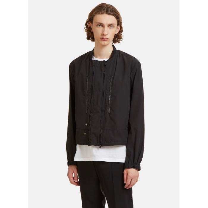 Aiezen 【 Bomber Jacket Men Blk 】 ボンバージャケット メンズ