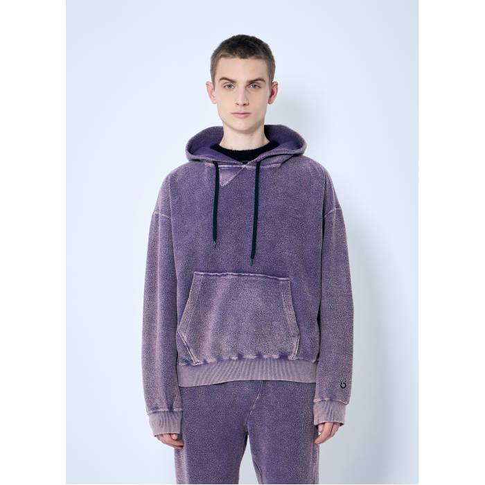 【 Hand-Dyed Twist Hooded Sweatshirt Men Ppl 】 フード付 スウェット トレーナー メンズ｜スニケス