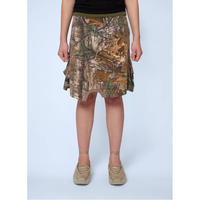 Gina Corrieri 【 Real Tree T-Skirt Women Grn 】 レアル レディース