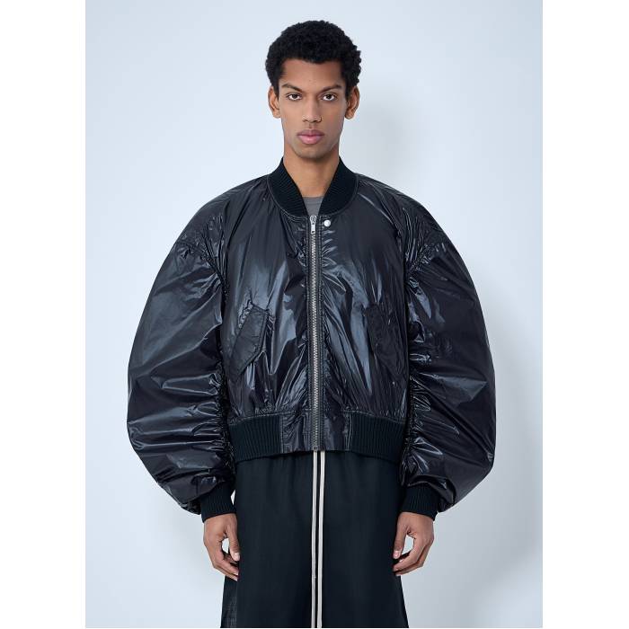 リックオウエンス Rick Owens 【 Oversized Bomber Jacket Men Blk 】 Jacket 上衣 メンズ