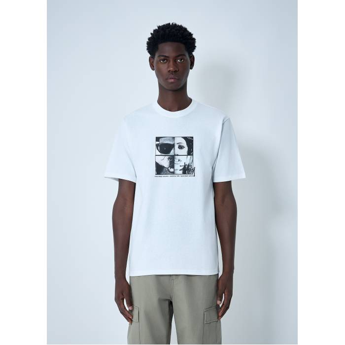 【 Logo Motif T-Shirt Men Wht 】 ロゴ Tシャツ メンズ