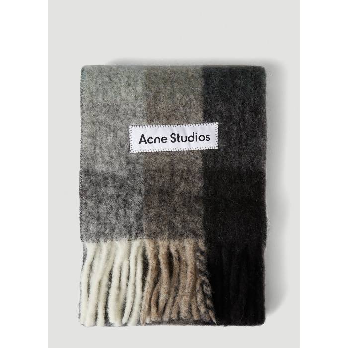 アクネストゥディオズ Acne Studios 【 Check Scarf Women Grn 】 えり巻き レディース
