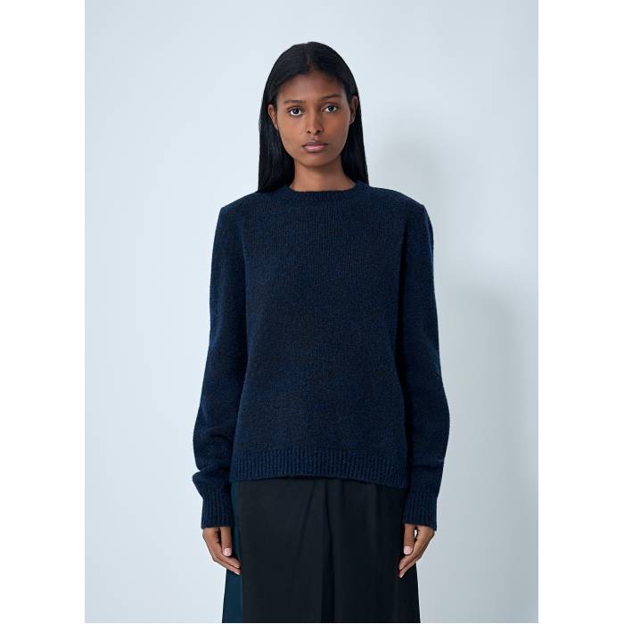 メゾンマルジェラ Maison Margiela 【 Wool-Blend Sweater Women Brn 】 調教師 レディース