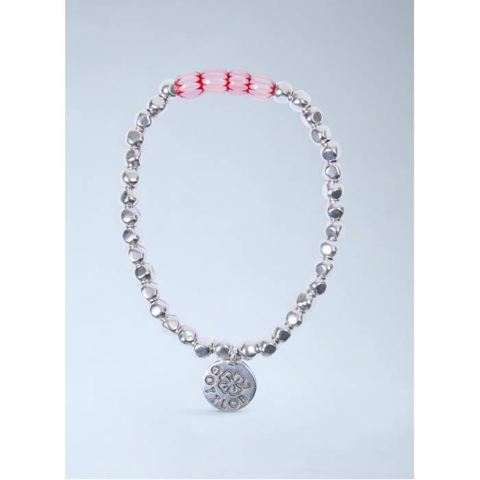 Gottlob 【 Edition 2 Pink/Dark Red Bracelet Men Pin 】 Red 赤・レッド ブレスレット メンズ