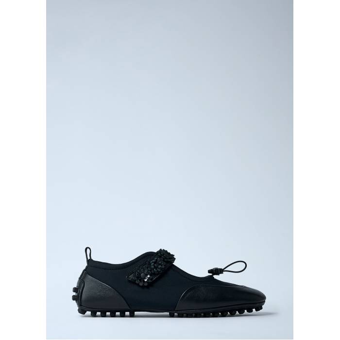 Cecilie Bahnsen 【 Sporty Mary Jane Shoes Women Blk 】 シューズ 運動すること靴 レディース