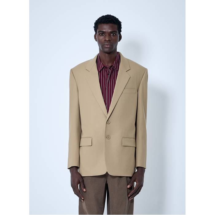 サンローラン Saint Laurent 【 Yves Wool Blazer Men Grn 】 ブレイザー メンズ