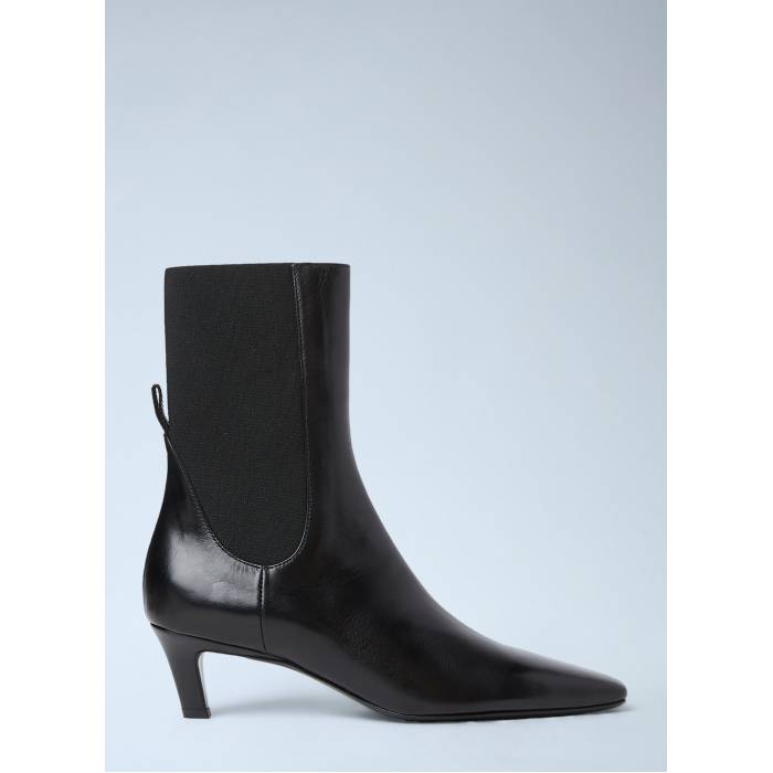 Toteme 【 The Mid Heel Boots Women Blk 】 ミッド ヒール ブーツ レディース｜スニケス