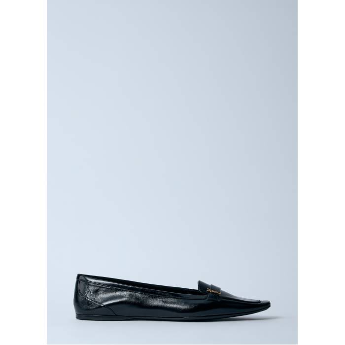 サンローラン Saint Laurent 【 Poppy Ballerina Flats Women Blk 】 女性バレエダンサー レディース