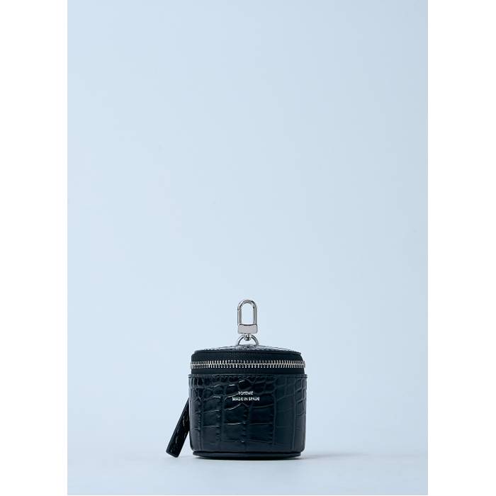 Toteme 【 Croc-Embossed Jewelry Box Women Blk 】 ボックス席 レディース